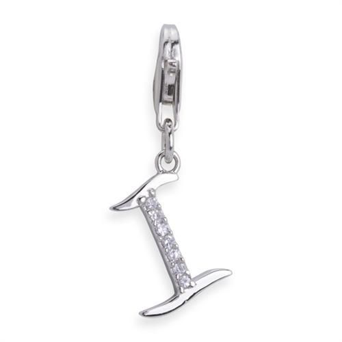 Silber Charm mit Karabiner für Bettelarmbänder