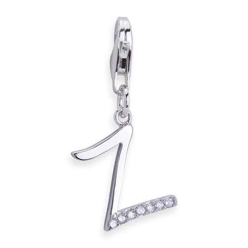 Silber Charm mit Karabiner für Bettelarmbänder