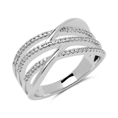 Ring Sterlingsilber Zirkonia