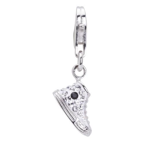 Silber Charm mit Karabiner für Bettelarmbänder