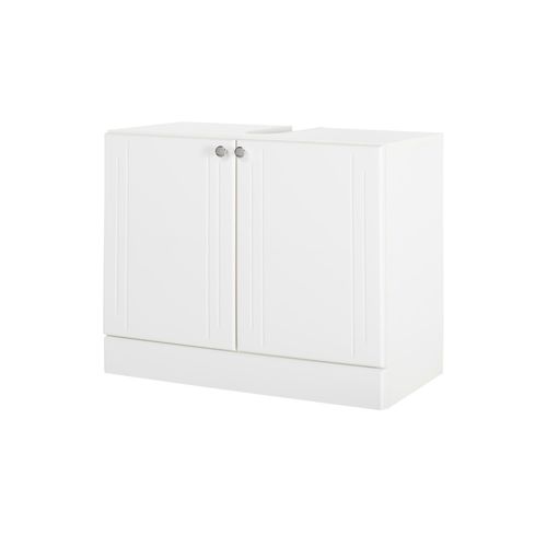 Bad-Waschbeckenunterschrank Krems - weiß - 65 cm - 54 cm - 33 cm - Sconto