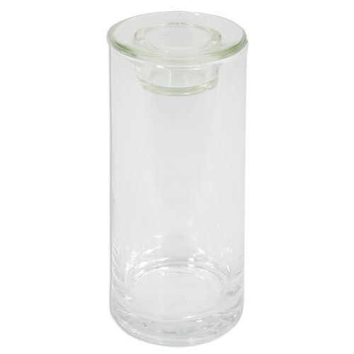 Glasgefäß, 21,5 cm, 9 cm Ø