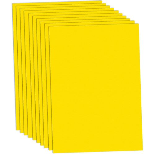 Fotokarton, gelb, 50 x 70 cm, 10 Blatt