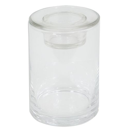 Glasgefäß, 13,5 cm, 9 cm Ø