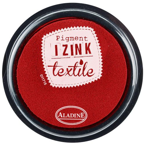 IZINK Textil Stempelkissen, rot