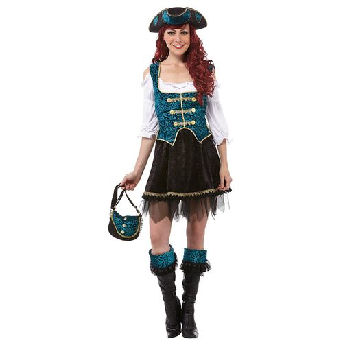 Piratin-Kostüm „Mary Ann“ für Damen