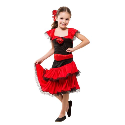 Spanierin-Kostüm „Mini-Se­ño­ri­ta“ für Kinder