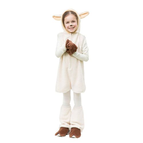 buttinette Schaf-Kostüm für Kinder, natur