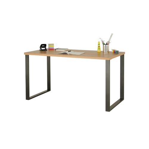 Schreibtisch Liverpool - holzfarben - 140 cm - 74 cm - 70 cm - Sconto