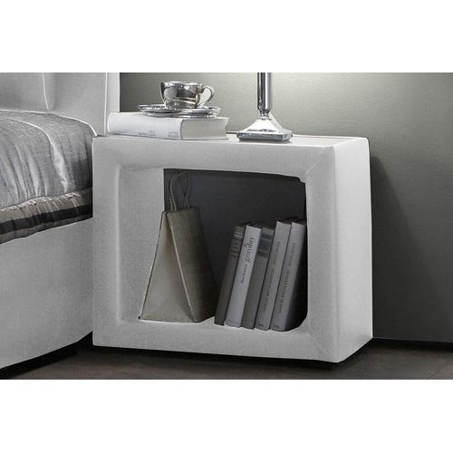 Nachtkonsole MAINTAL, weiß, B:51cm H:47cm T:39cm, Sideboards, Nachtkonsole