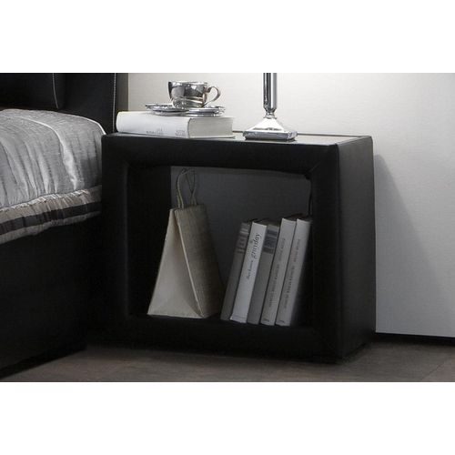 Nachtkonsole MAINTAL, schwarz, B:51cm H:47cm T:39cm, Sideboards, Nachtkonsole