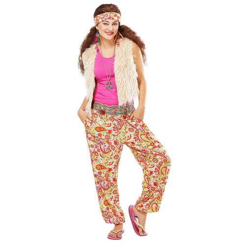 buttinette Hippie-Kostüm „Crazy“ für Damen