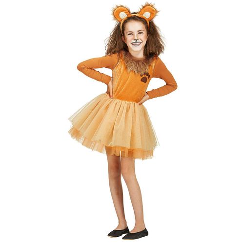 Löwin-Kostüm für Kinder