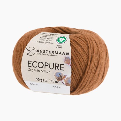 Ecopure Austermann®, Zimt, aus Baumwolle