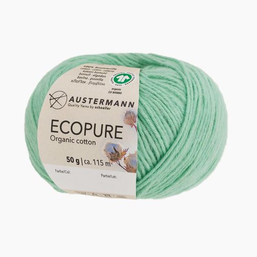 Ecopure Austermann®, Mint, aus Baumwolle