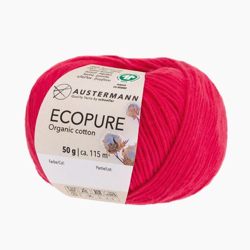 Ecopure Austermann®, Rot, aus Baumwolle