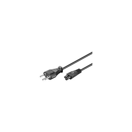 Stromkabel CH Typ J > C5 schwarz, 1,8 Meter