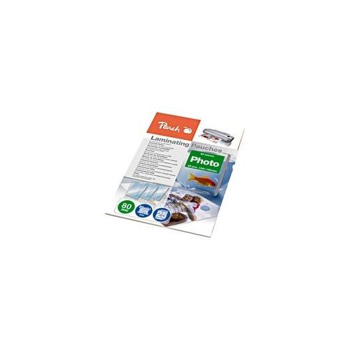 Laminierfolie 10x15cm 80mic S-PP080-20, Folien glänzend, 25 Stück