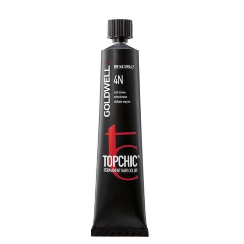 Goldwell Topchic Tube The Naturals Haarfarbe 4N mittelbraun 60ml