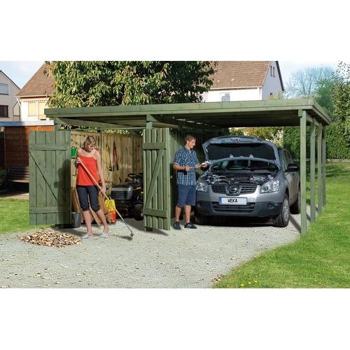 Carport 607 Gr. 3 inkl. GR xxl Außenmaß: 512 x 606 cm