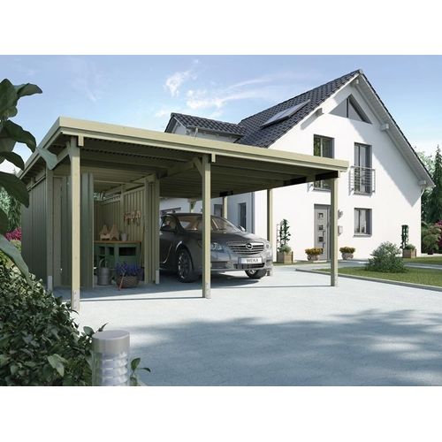 Carport 607 Gr.2 inkl. XL Geräteraum