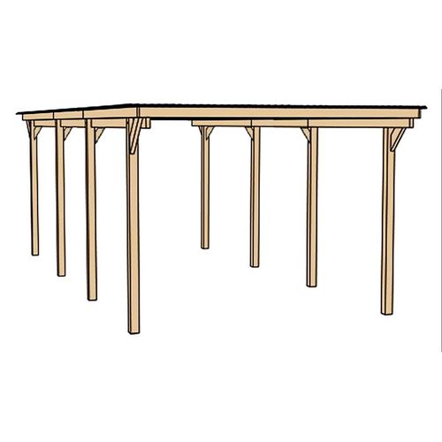 Carport 606 Gr. 2 300 x 600 cm