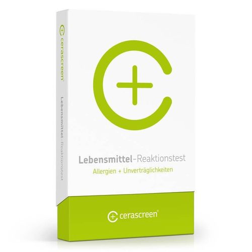 Lebensmittel-Reaktionstest | IgE + IgG4 Selbsttest | cerascreen®