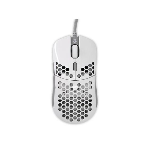 G-Wolves Hati Gaming Mouse - White Glossy - Gaming Maus (Weiß)