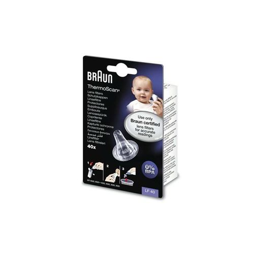 Braun Thermometer Lens Filter 40 Ct. Thermometer