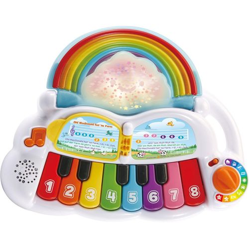 Vtech® Spielzeug-Musikinstrument VTechBaby, Babys Regenbogen-Keyboard, bunt