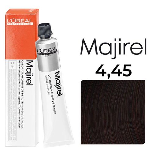 L'Oréal Professionnel Majirel Haarfarbe 4,45 Mittelbraun Kupfer Mahagoni 50ml