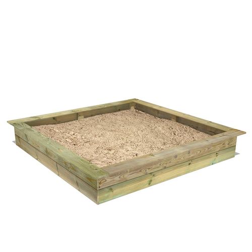 PowerPit Zandbak 195x195x30 cm
