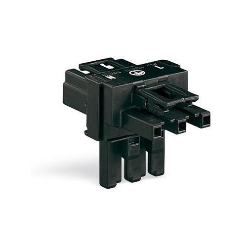 Winsta T-joint dist conn 3-pole black