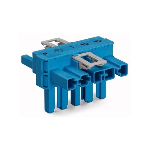 Winsta T-verteiler 5-pol blue