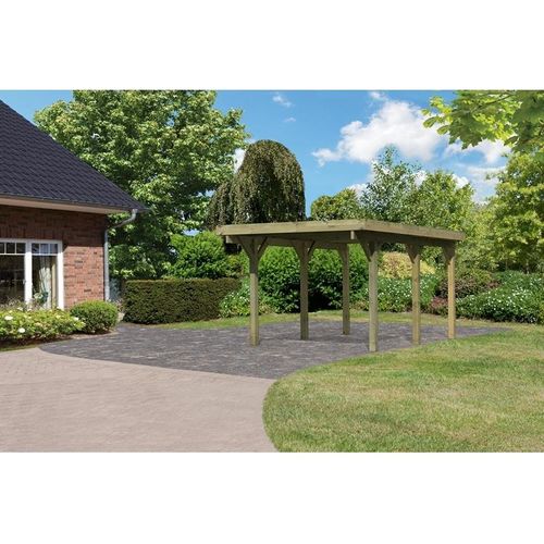 Carport einzel Classic 1 A 0,5 mm Stahldach