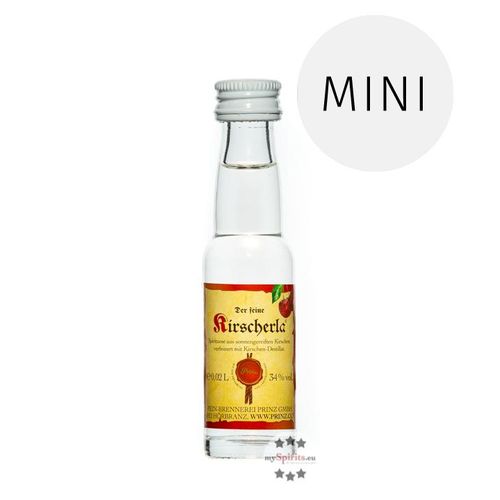 Prinz: Kirscherla / 34% Vol. / 0,02 Liter - Flasche