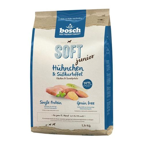 Bosch Soft Junior Hühnchen & Süßkartoffel 2,5 kg Hundefutter