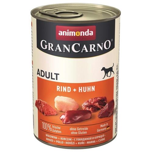 Animonda GranCarno Adult Rind & Huhn 6 x 400g Hundefutter