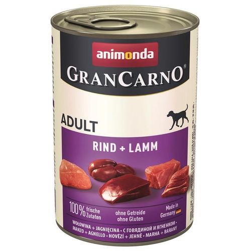 Animonda GranCarno Adult Rind & Lamm 6 x 400g Hundefutter