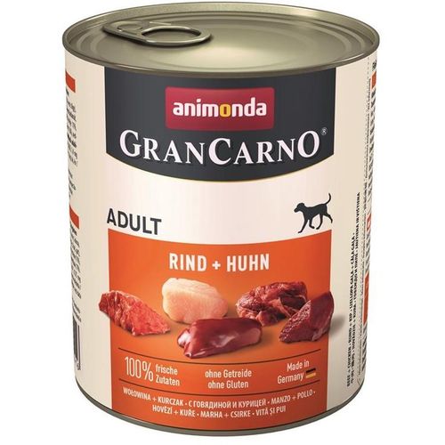 Animonda GranCarno Adult Rind & Huhn 6 x 800g Hundefutter