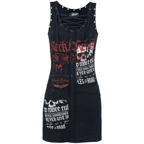 Rock Rebel by EMP Stay A Little Longer Kurzes Kleid schwarz in 3XL