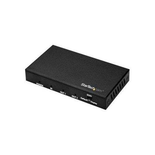 StarTech.com 2 Port HDMI Splitter - 4K 60Hz - 1x2 Way HDMI 2.0 Splitter - video/audio splitter - 2 ports