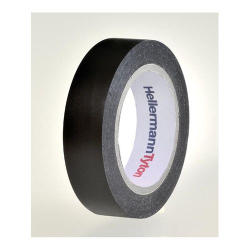 HellermannTyton Helatape flex 1000+ 19mm x 20m premium pvc tape black