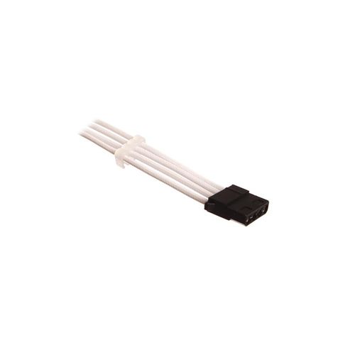 DUTZO Sleeved 4-pins Molex Cable - White