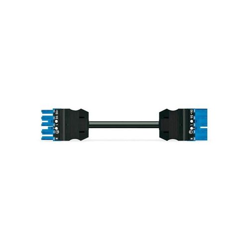 Winsta Interconnecting cable 5m hf eca socket/plug blue