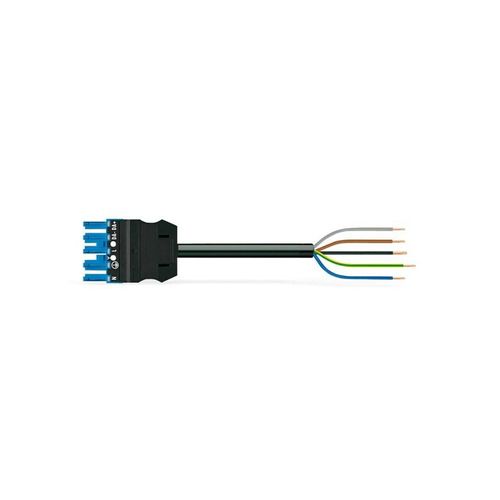 Winsta Connecting cable 4m hf eca socket/open-ended blue