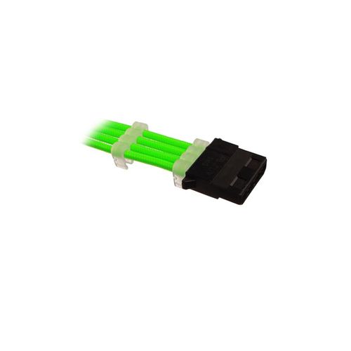 DUTZO Sleeved 4-pins Molex Cable - Green