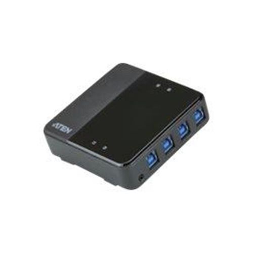 ATEN USB 4-port USB 3.0 Peripheral Sharing Device USB-Hubs - 4 - Grau