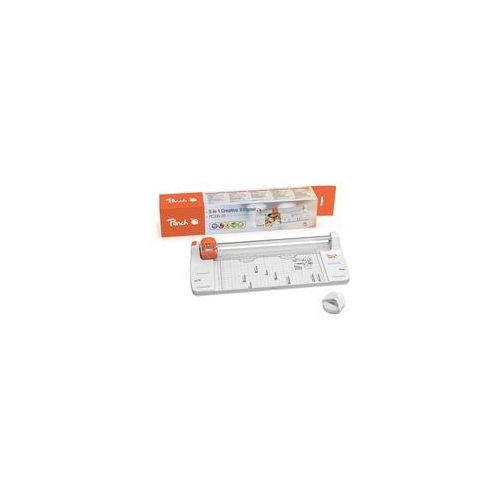 5 in 1 Kreativ Rollenschneider PC200-20, Schneidegerät weiß/orange