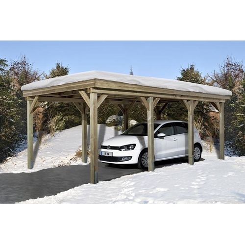 Carport 609 Premium 300 kp/m2, Maße 330 x 630 cm